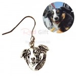 Customized pet portrait earrings