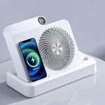 無線充電臺式風扇