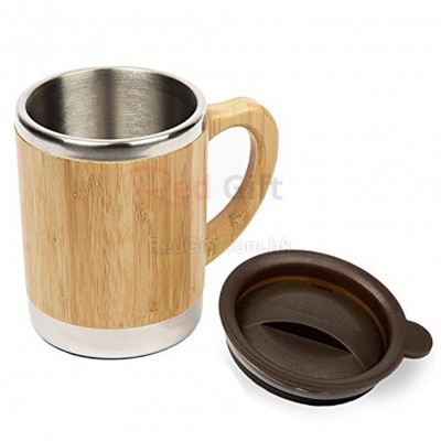 Bamboo Stainless Steel Special Mug