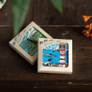 Custom ceramic refrigerator magnets