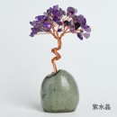 禪意盆景水晶樹