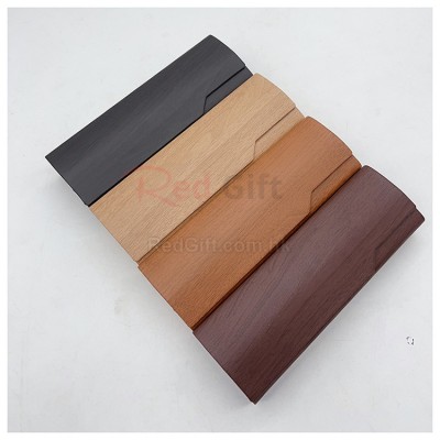 Wood Grain Glasses Case