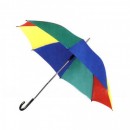 27'' Color Printing Straight-rod Advertising Umbrella with Auto Open