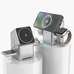 魔方旋轉四合一無線充