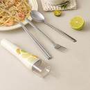 便攜不鏽鋼餐具套裝