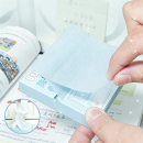 Pull-out sticky notes