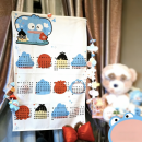 Calendar wall hanging