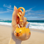 拉線飛天卡皮巴拉解壓鑰匙扣