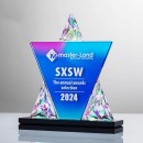 Plated Crystal Award