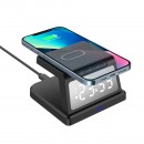 無線充電器三合一檯燈時鐘