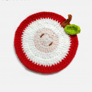 圣诞棉绳编织隔热垫 圣诞棉绳编织隔热垫