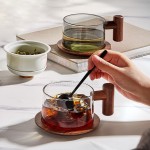 Tea Making Glass Cup