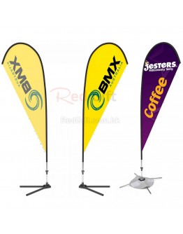 Outdoor Promotional Flag Banner