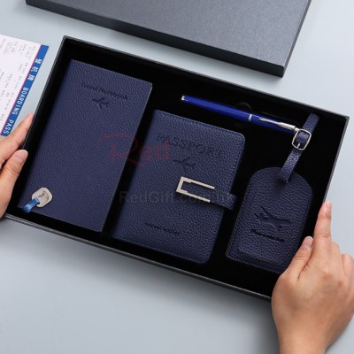 行李牌護照夾筆記本禮盒組 行李牌護照夾筆記本禮盒組