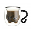 Cat Double-walled Glass Cup