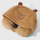 Capybara Transformable Dual-Use U-Shaped Pillow