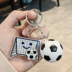 旋轉球類減壓鑰匙圈掛件