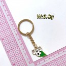 世界杯足球周邊紀念品金屬鑰匙扣掛件