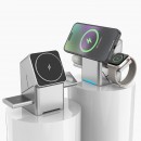 魔方旋轉四合一無線充