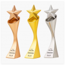 金屬星星獎杯 金屬星星獎杯