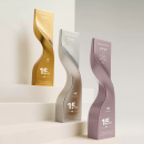 曲線金屬獎座 曲線金屬獎座