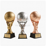 金属篮球奖杯