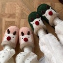 Christmas Reindeer Cotton Slippers Christmas Reindeer Cotton Slippers