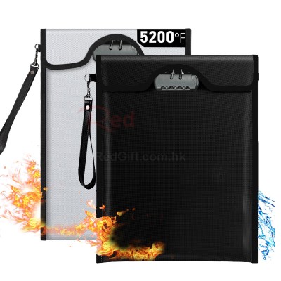 Lockable Fireproof & Waterproof Document Bag Lockable Fireproof & Waterproof Document Bag