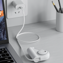 伸縮自帶線行動電源