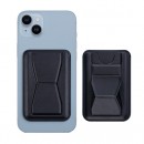 Magnetic Leather Phone Card Holder