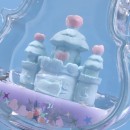 小提琴城堡流沙彩燈擺飾