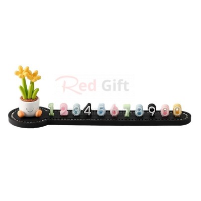 立體公仔簡單款汽車號碼牌