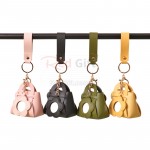 Creative Makeup Mirror Earphone Bag Keychain