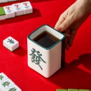 麻将造型好运陶瓷杯