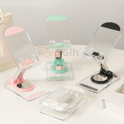 Rotating Transparent Adjustable Folding Phone Holder