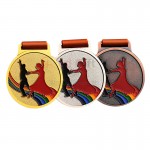 Colorful Dance Competition Medal