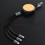 伸縮竹木充電線