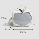 蘋果可斜挎雙肩收納包痛包娃包