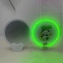 发光折叠广告扇子 发光折叠广告扇子