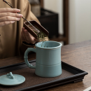Ceramic filter tea cup