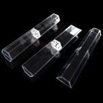 Transparent Hexagonal Pen Case