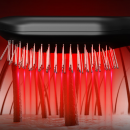 頭皮電動按摩梳生髮儀紅光養髮梳