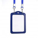 PU Badge Holder with Lanyard