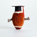 畢業毛絨球公仔