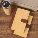 Bamboo and wood insulation Cup notebook business gift set