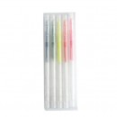 Erasable Double-Headed Highlighter 5-Color Set