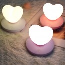 USB充電矽膠LED護眼小夜燈