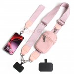 Twill Braided Detachable Phone Wrist Strap/Back Strap Lanyard