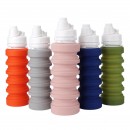 Silicone Folding Handy Sports Water Bottle