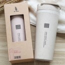 450ML Wheat Straw Double Insulated Cup